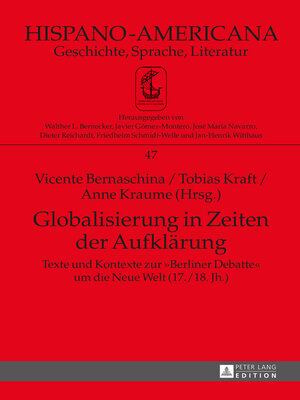 cover image of Globalisierung in Zeiten der Aufklärung